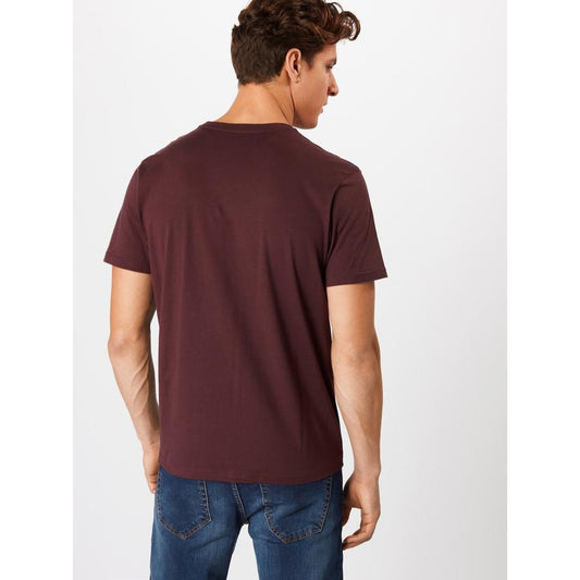 Basic T - deep maroon