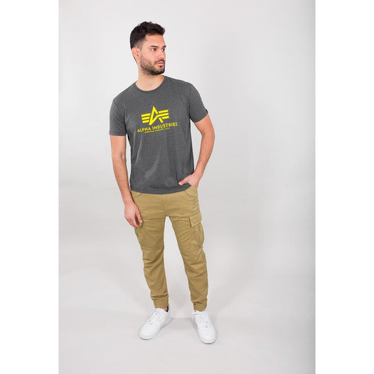 Basic T - charcoal heather