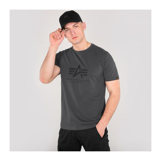 Basic T - greyblack/black