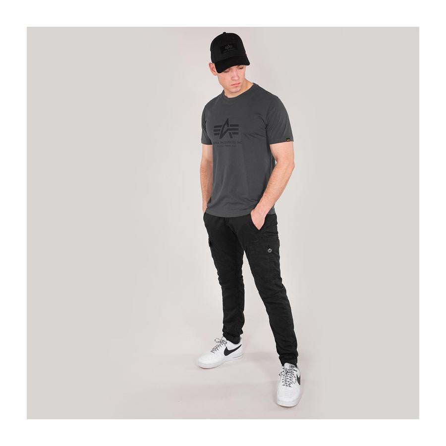 Basic T - greyblack/black