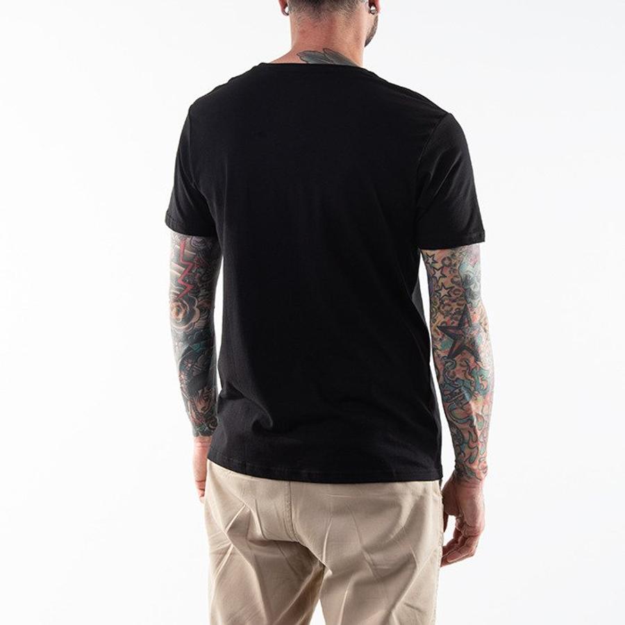 Basic T Neon Print- black/neon yellow