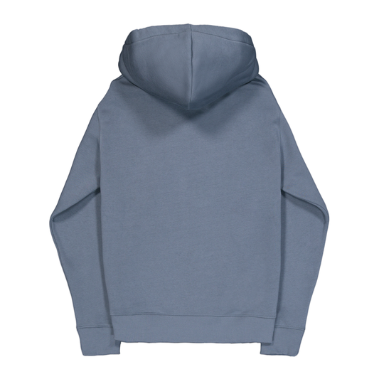 Basic Zip Hoodie SL - denim blue