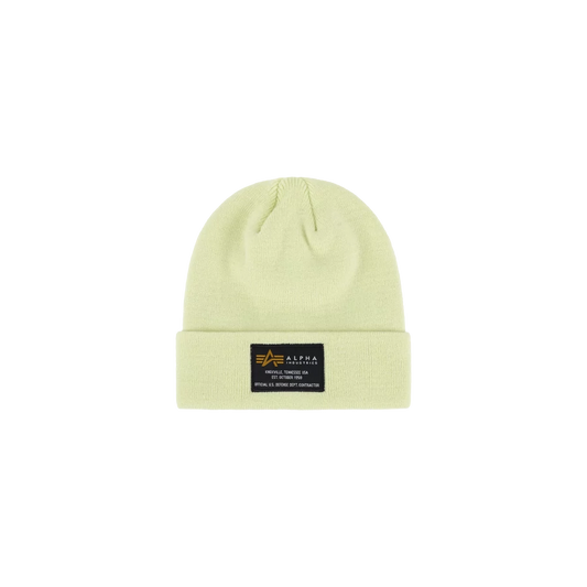 Crew Beanie - arctic lime