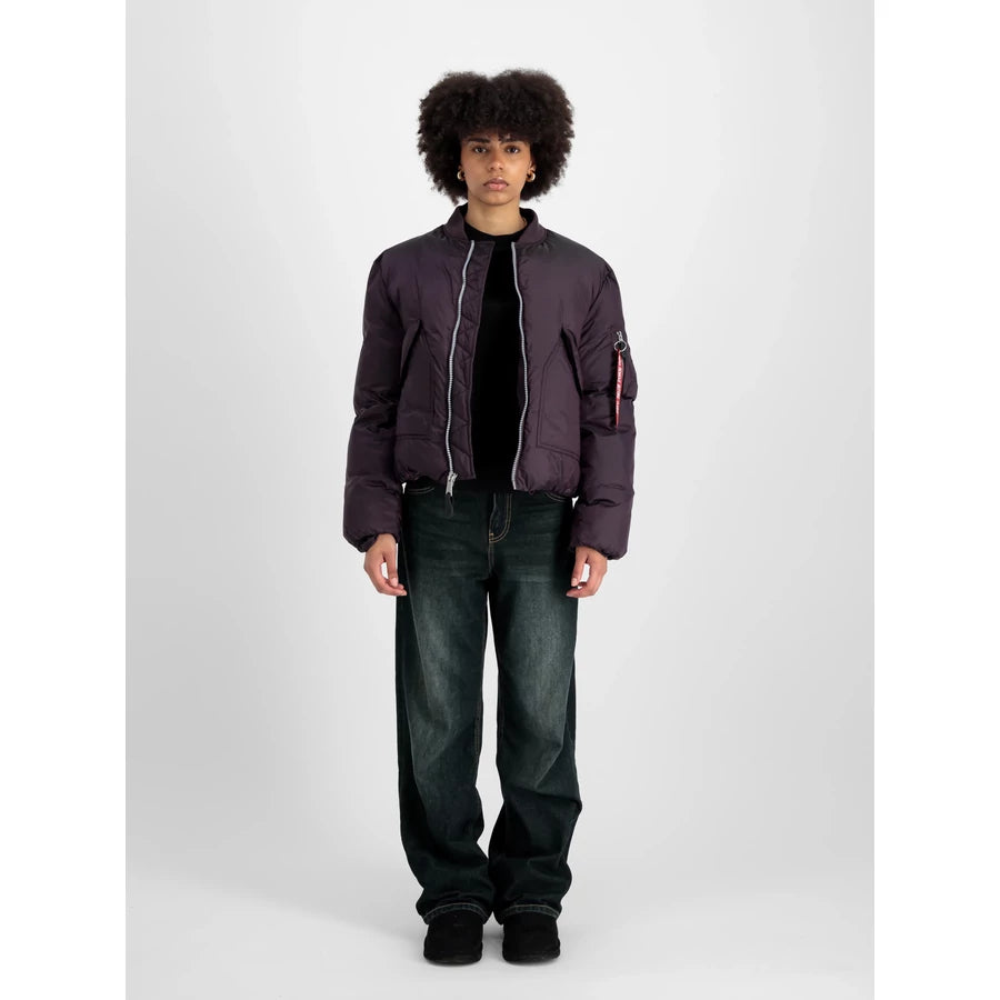MA-1 Padded Wmn - plum