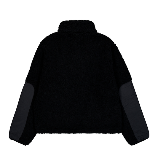 Sherpa Zip-Jacket - black