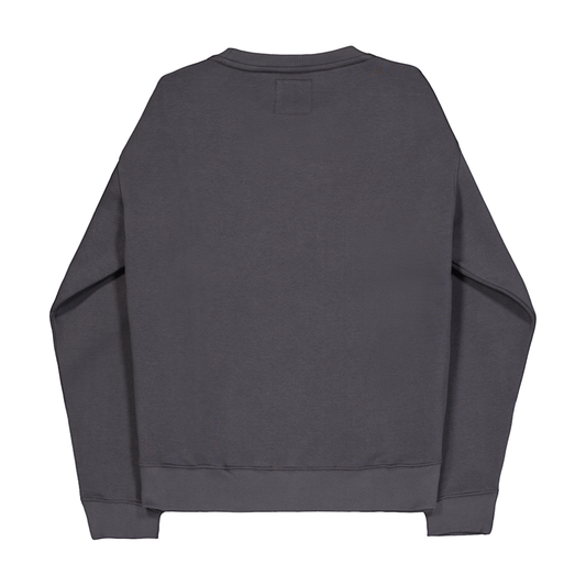 Satin Logo Sweater - vintage grey