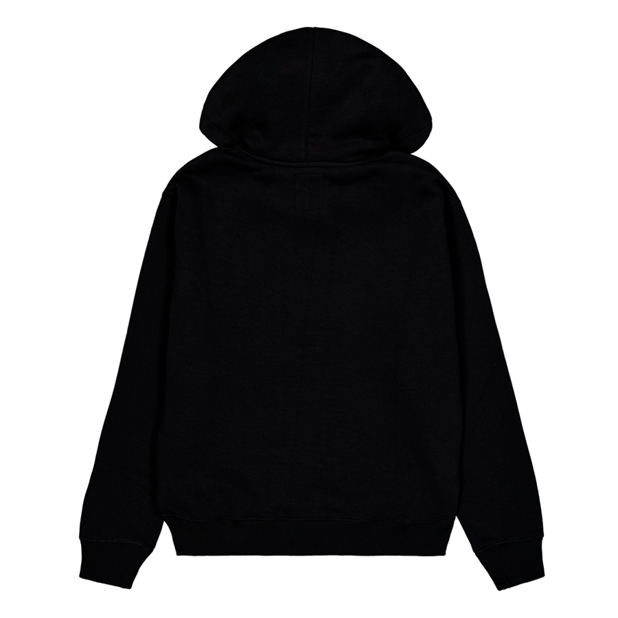 Basic Big Logo TPU Hoodie - black/chrome