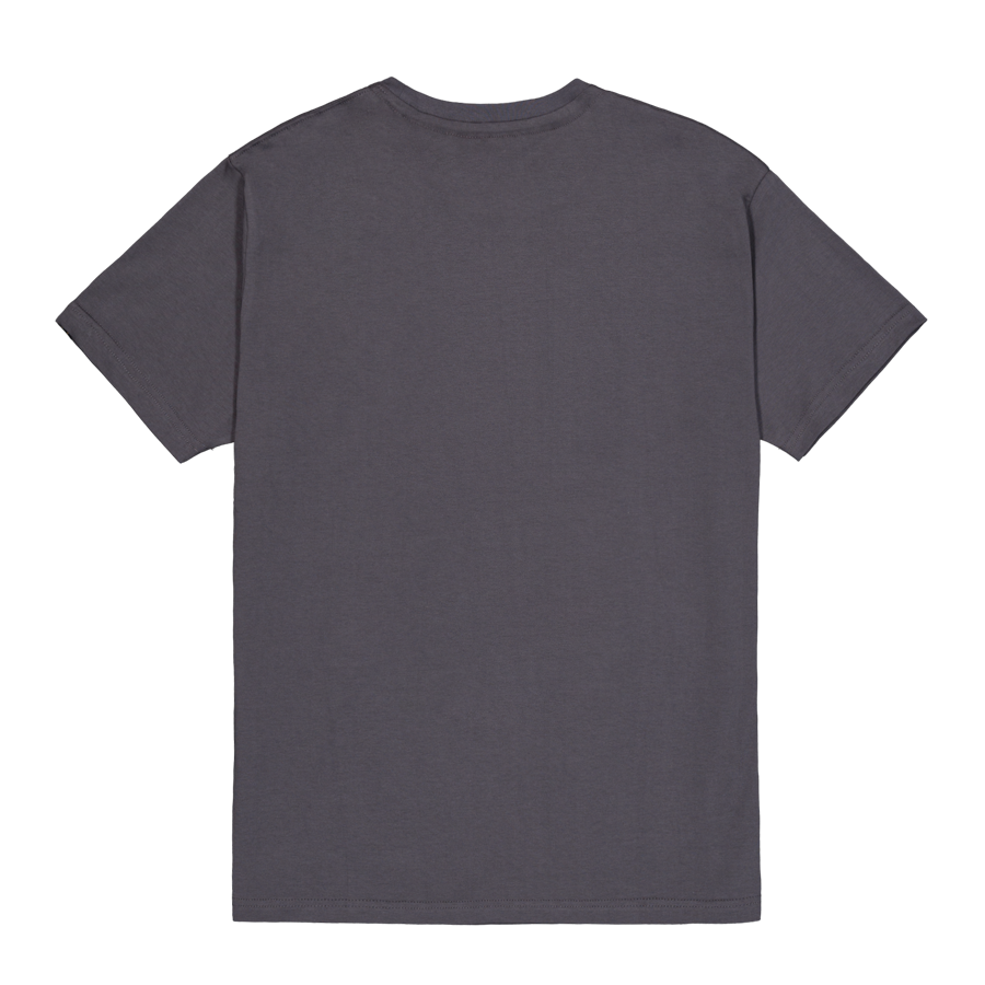 Satin Logo T - vintage grey