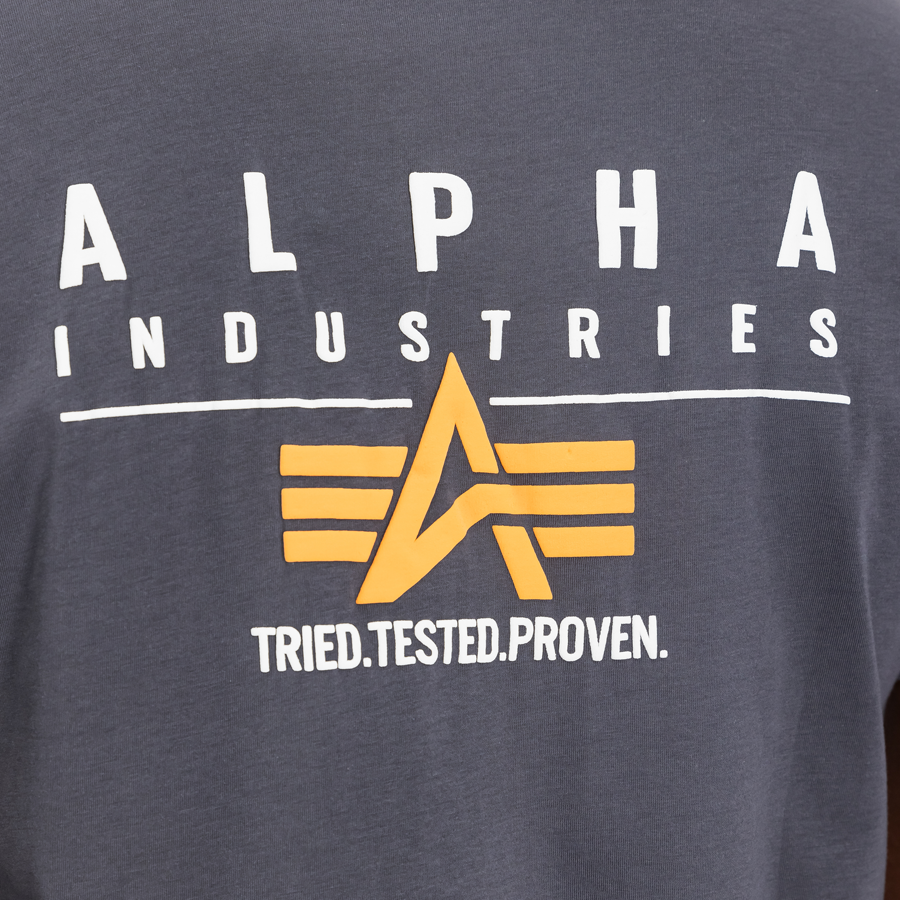 Puff Print Logo BP T - vintage grey