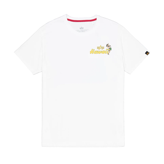 Pearl Harbor Back Print T-Shirt - white