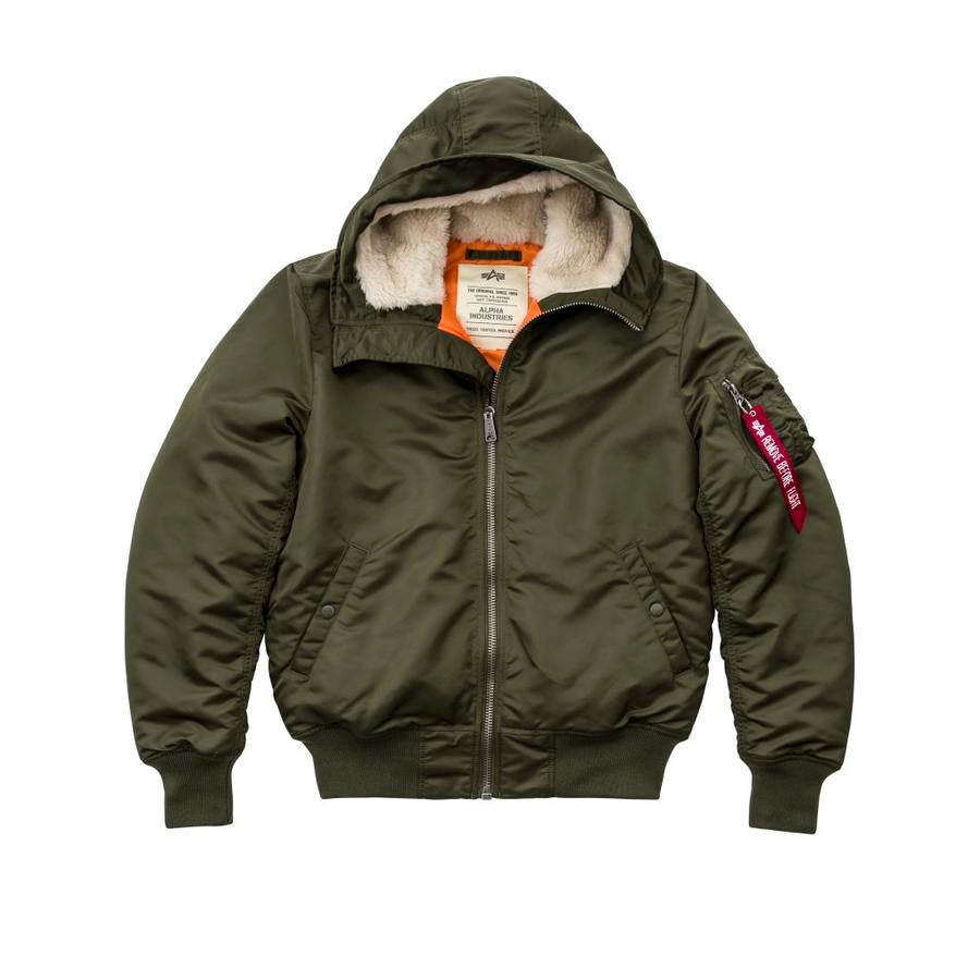 MA-1 Hooded - dark green