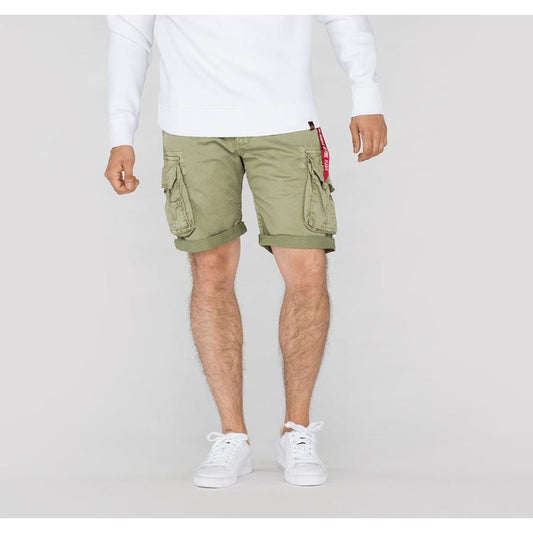 CREW SHORT - light olive
