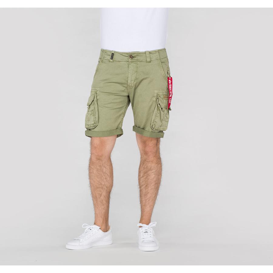 CREW SHORT - light olive