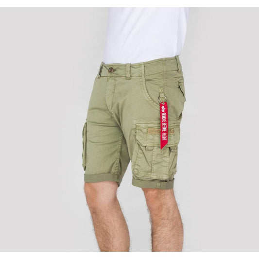 CREW SHORT - light olive