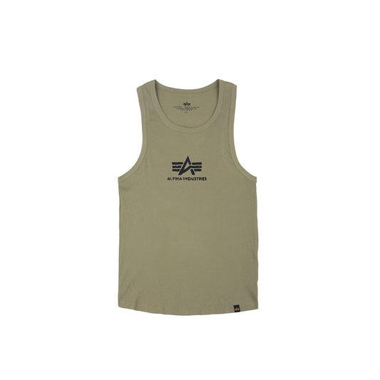 Logo Tank - olive/black