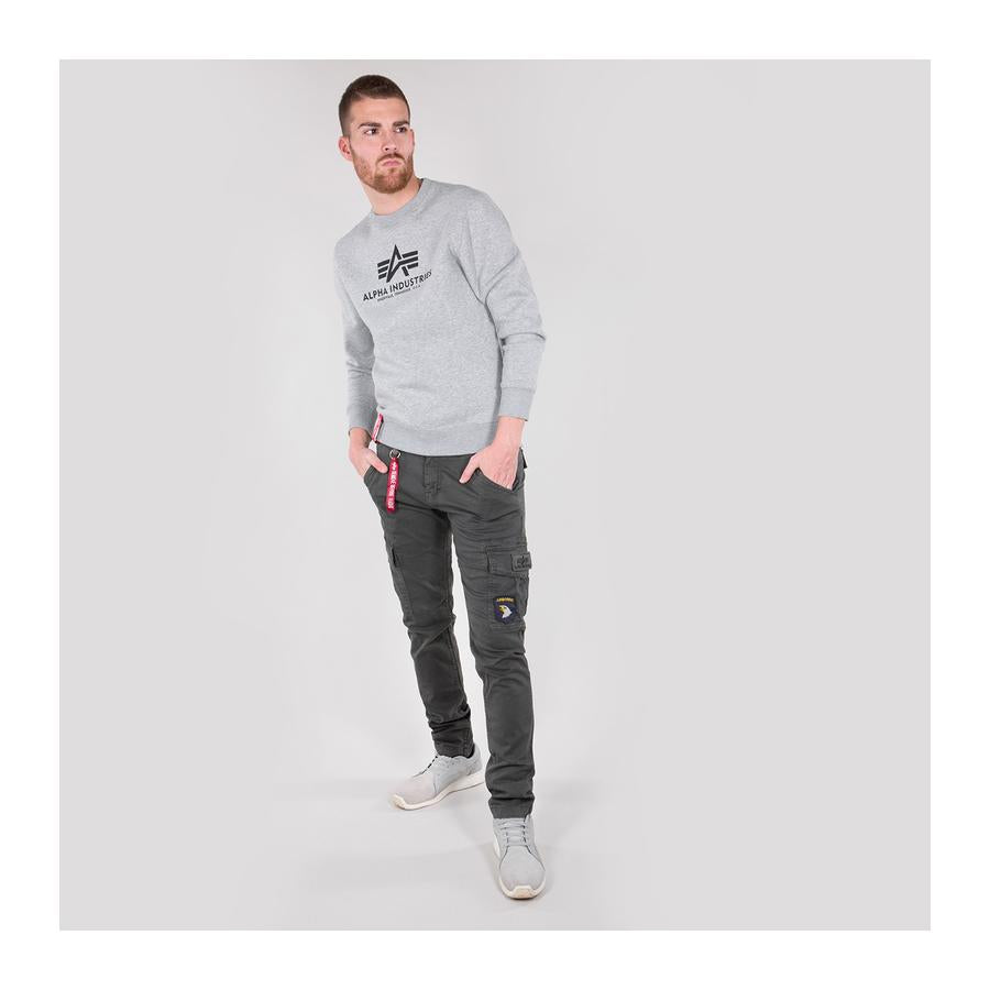 Petrol Patch Pant - greyblack