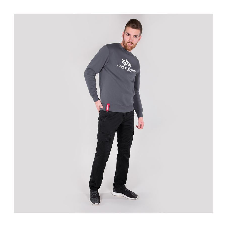 Basic Sweater - greyblack