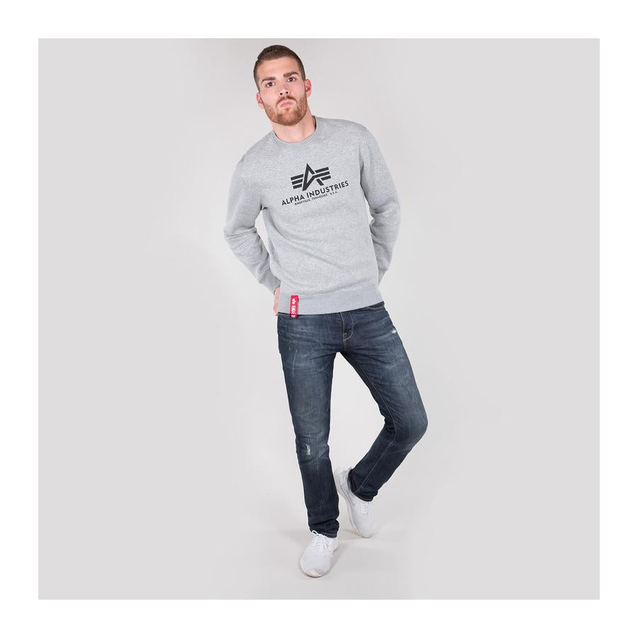Basic Sweater - greyheather