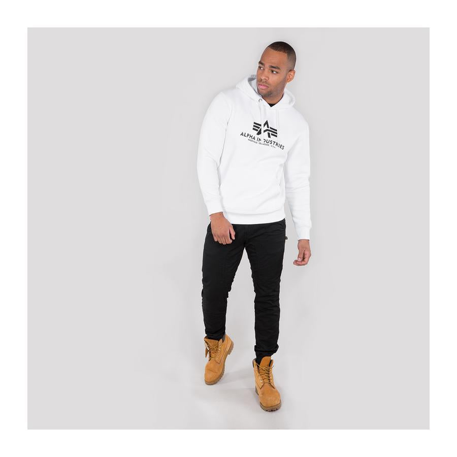 Basic Hoody - white