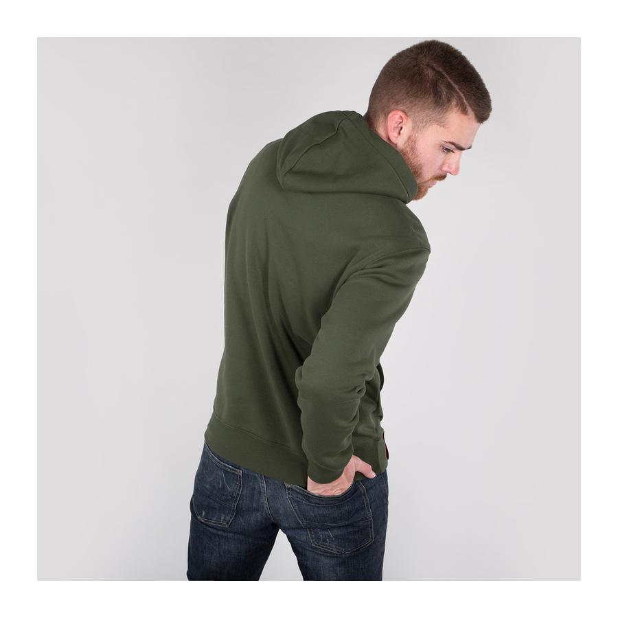 Basic Hoody - dark green