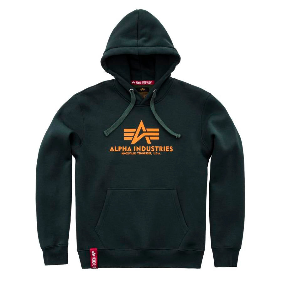 Basic Hoody - dark petrol