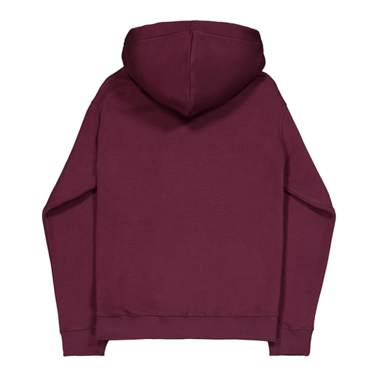 Basic Hoodie - dark cherry