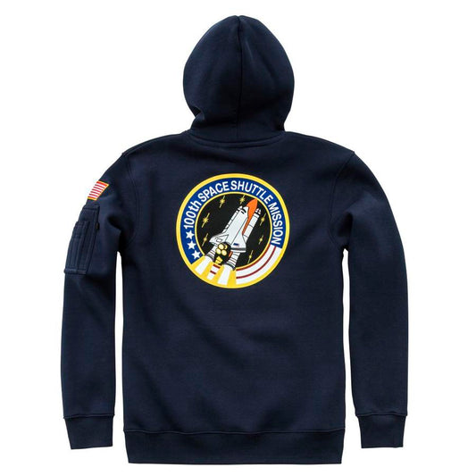 Space Shuttle Hoody - replica blue