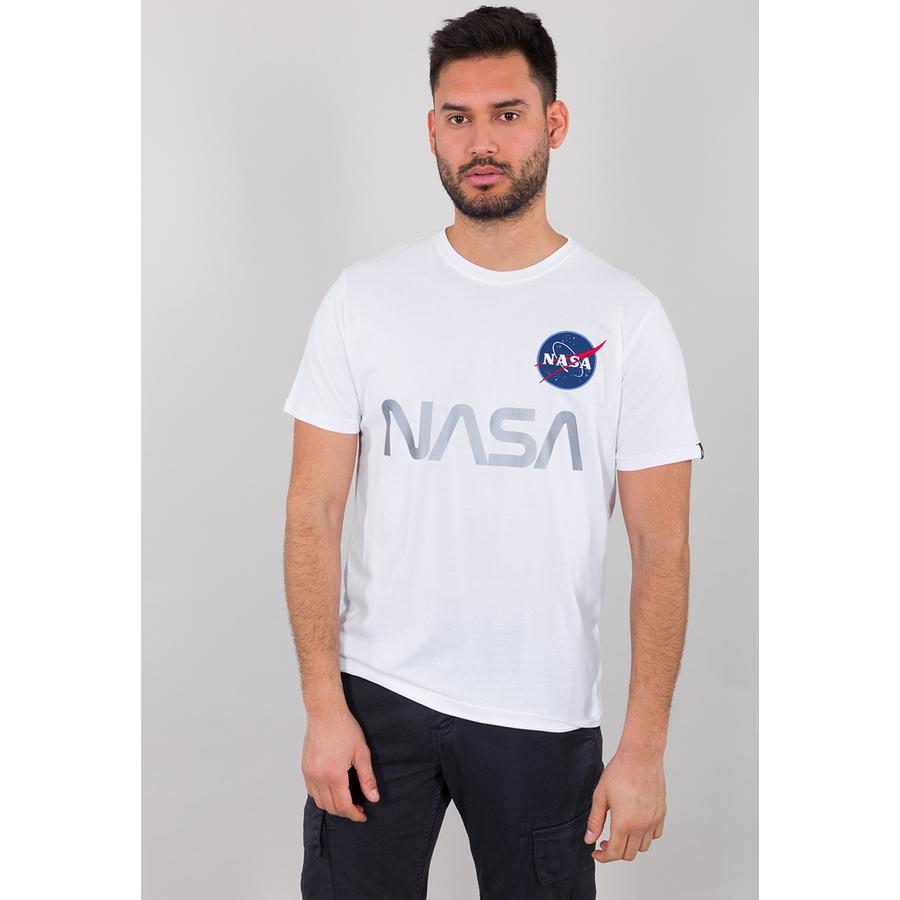 NASA Reflective T - white