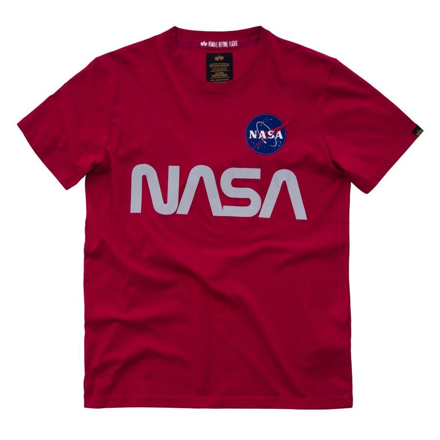 NASA Reflective T - speed red