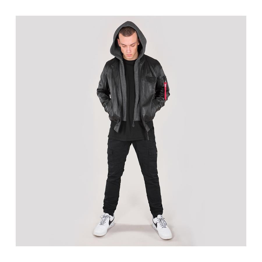 MA-1 D-Tec Leather LW - black/black