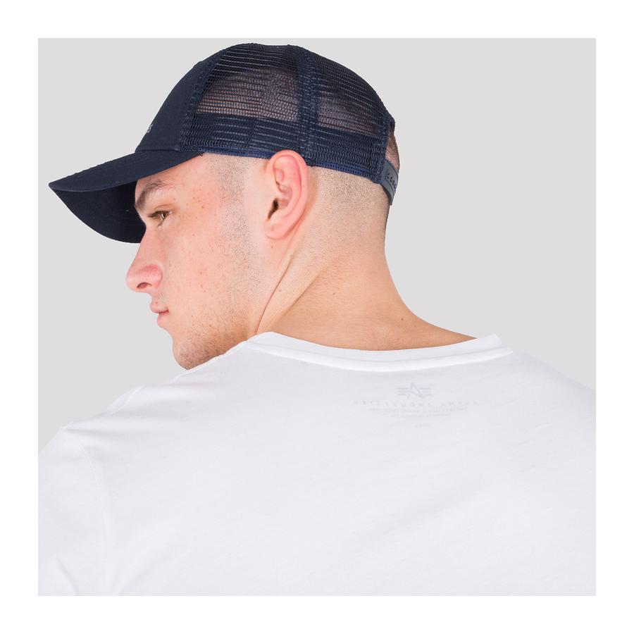 Basic Trucker Cap - replica blue