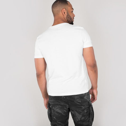 Basic T Small Logo - white