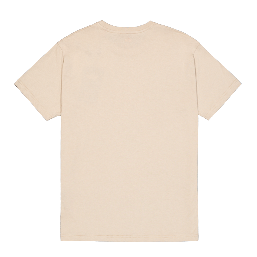 Basic T Small Logo - organic beige