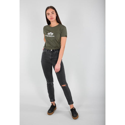 New Basic T Woman - dark olive