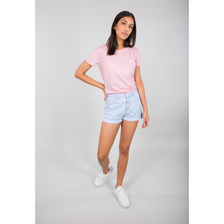 Basic T Small Logo Woman - pastel pink