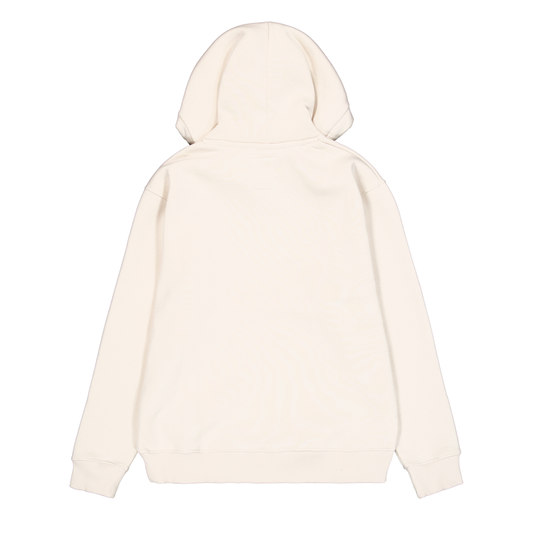 Basic Hoodie Small Logo - vintage white