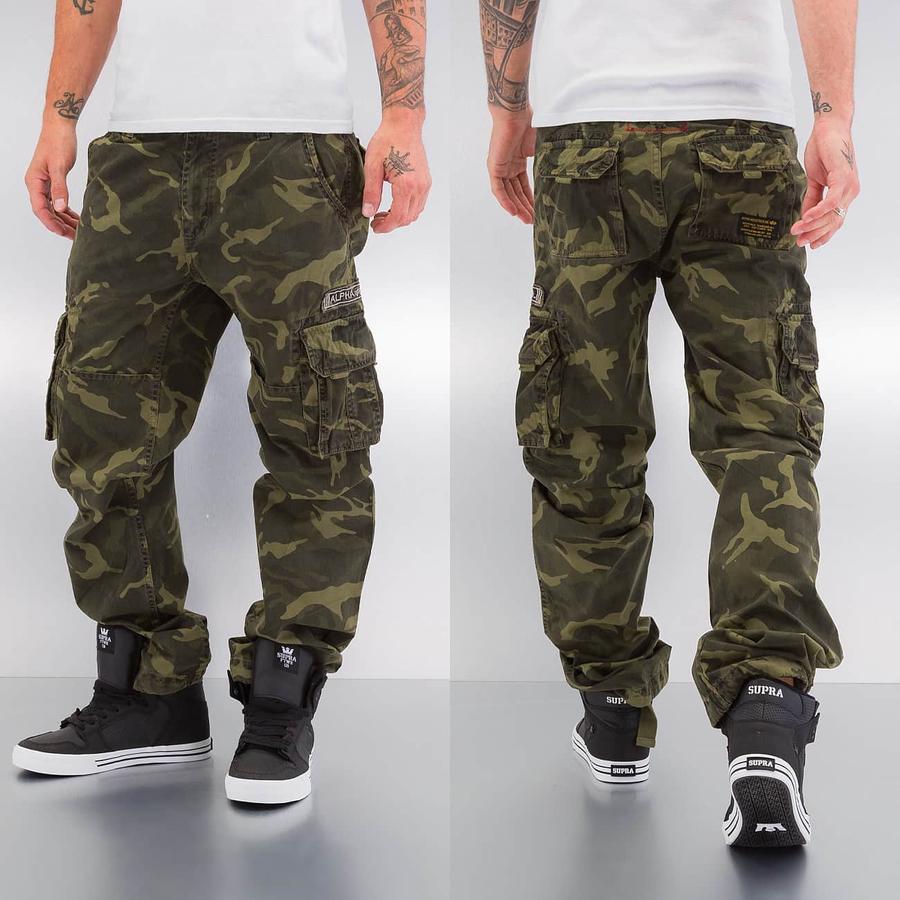 Jet Pant Camo - olive camo
