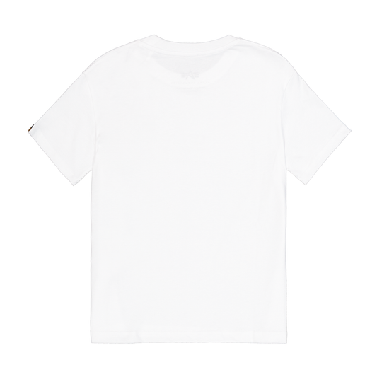 Basic Big Logo Puff Print T-Shirt Women - white