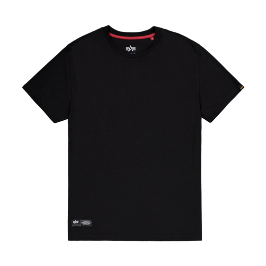 Label Backprint T-Shirt - black/black