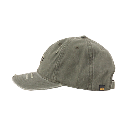 Acid Logo Cap - dark olive