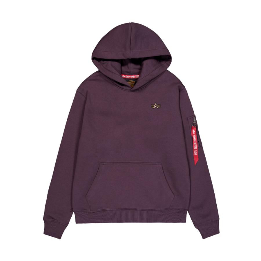 3D Small Logo Hoodie - plum