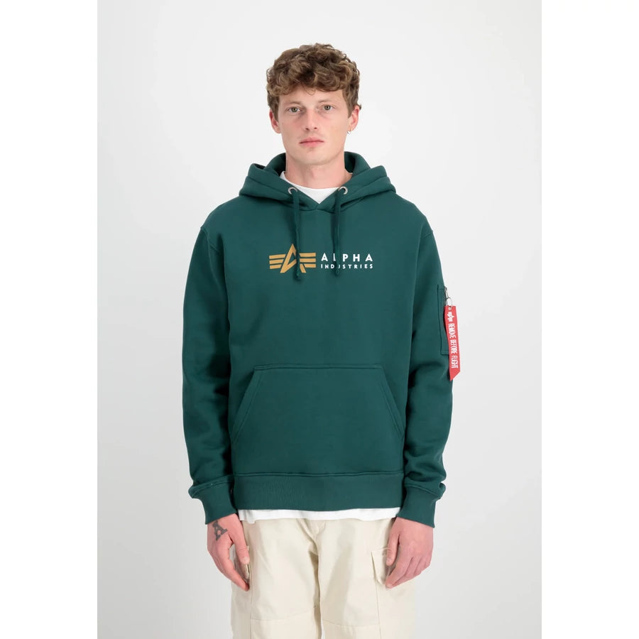 Alpha Label Hoodie - force green