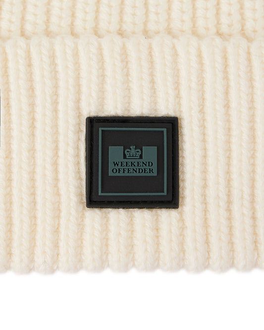 Kettama Rib Knit Beanie - Ivory