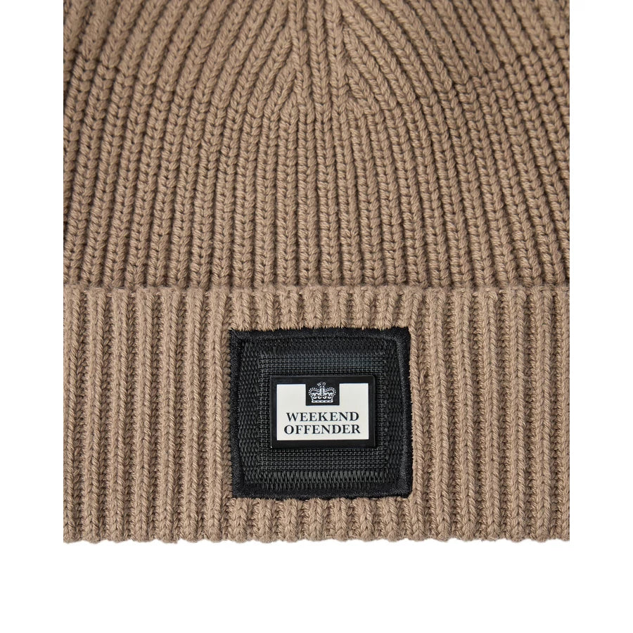 Lehto Beanie - mocha brown