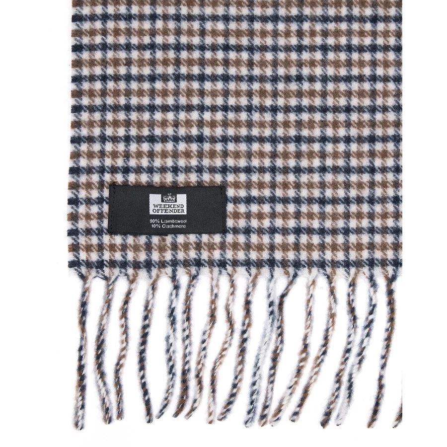 Volkanovski Wool Cashmere Scarf - house check