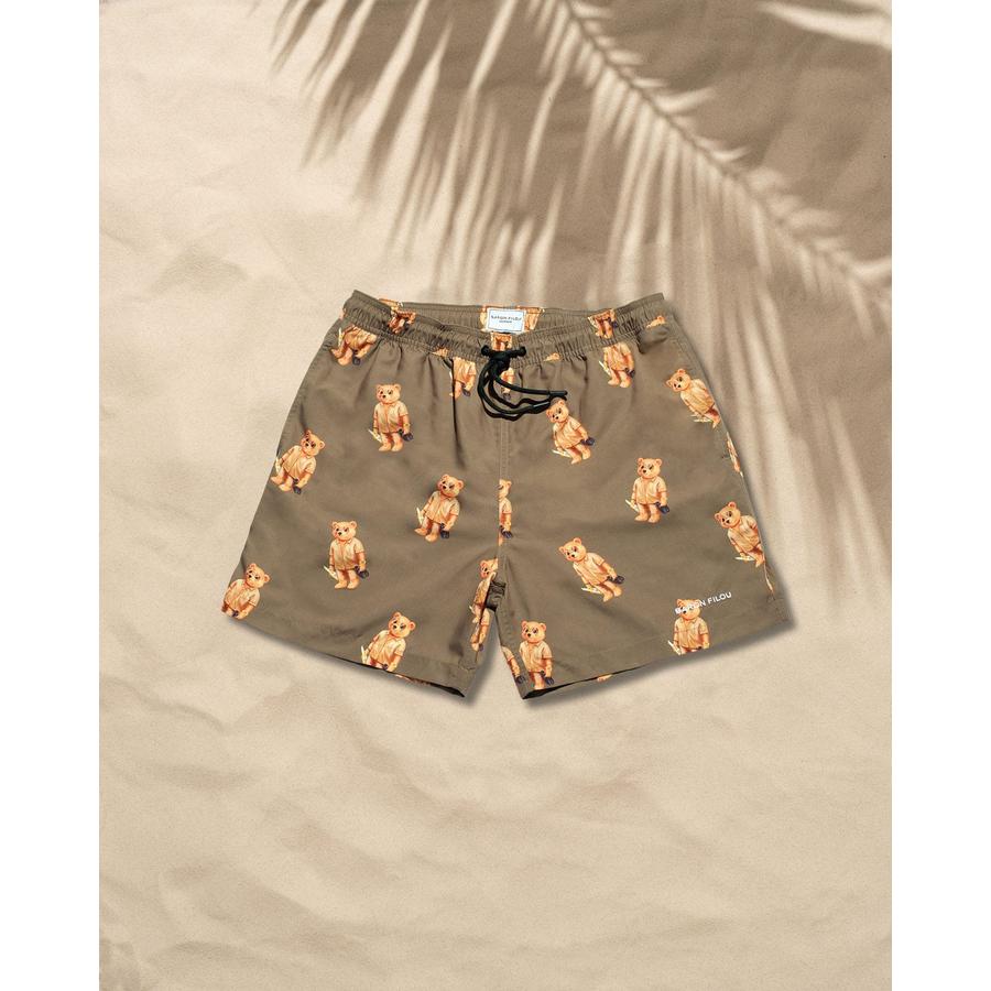 SWIM SHORTS FILOU LIV - olive green