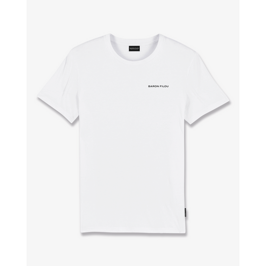 SS25 Poster Backprint T-Shirt, Filou CXXIV. - White