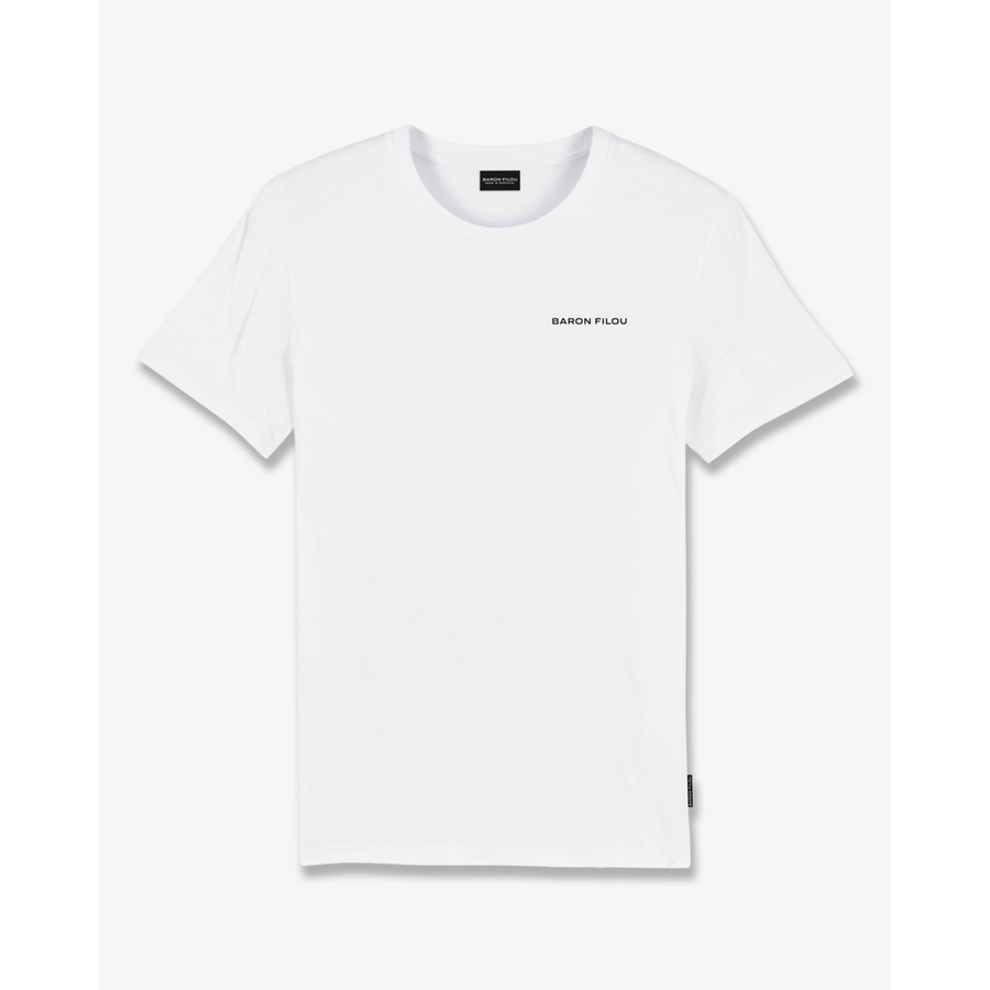 SS25 Poster Backprint T-Shirt, Filou CXXIV. - White