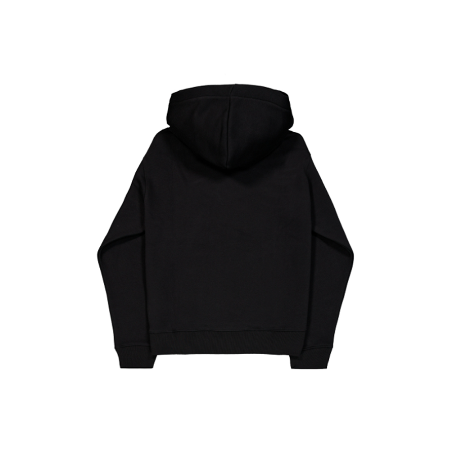Basic Big Logo TPU Hoodie - black/chrome
