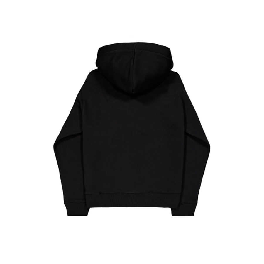 Basic Small Logo TPU Hoodie - black/shiny gold